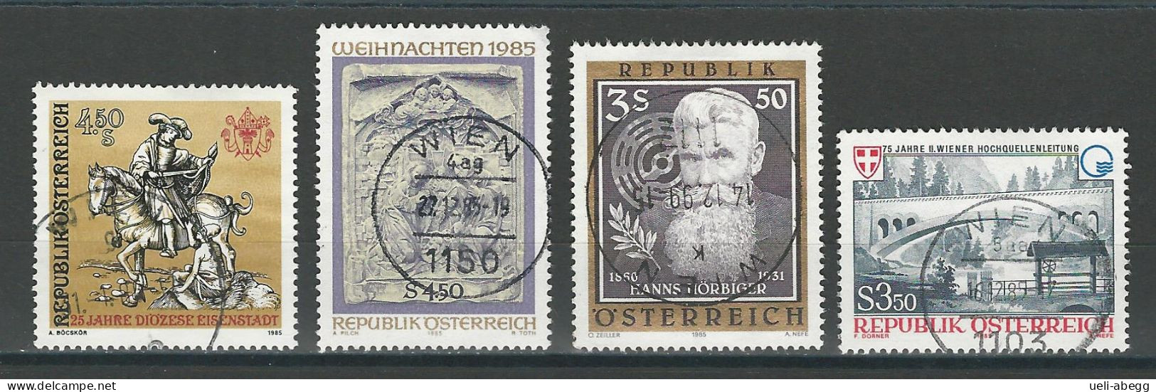 Österreich Mi 1830, 1832-34 O - Gebruikt