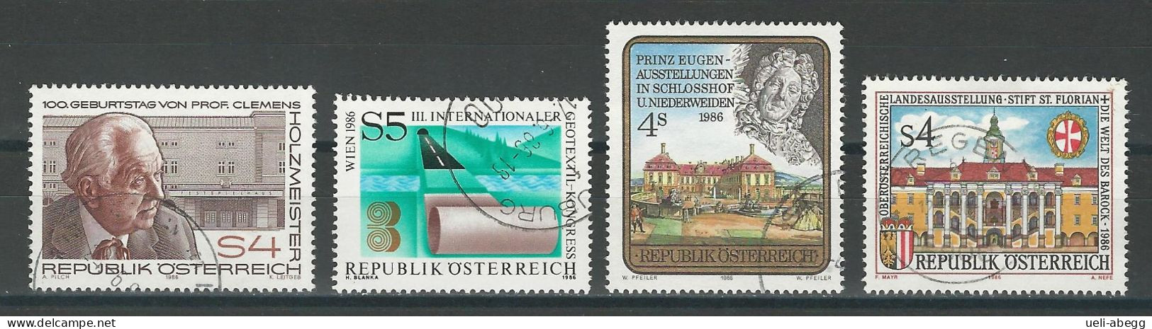 Österreich Mi 1843-46 O - Used Stamps