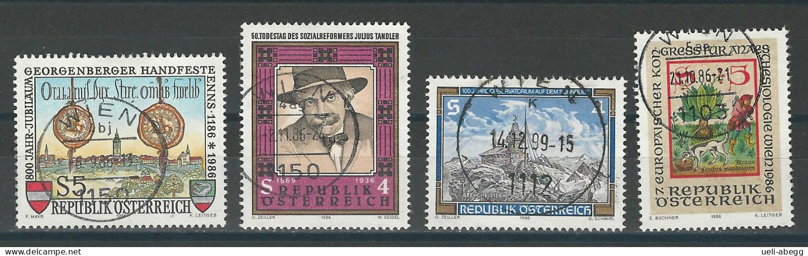 Österreich Mi 1855-58 O - Used Stamps