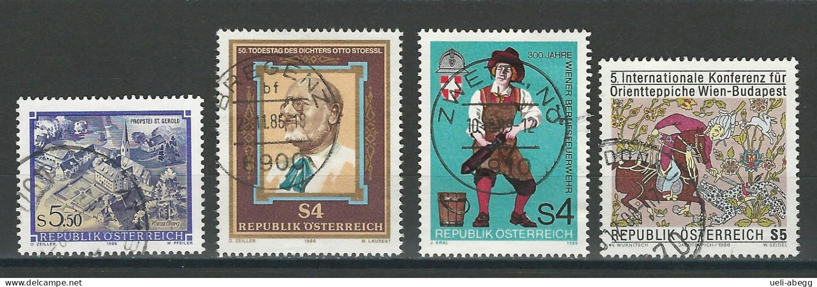 Österreich Mi 1859-62 O - Used Stamps