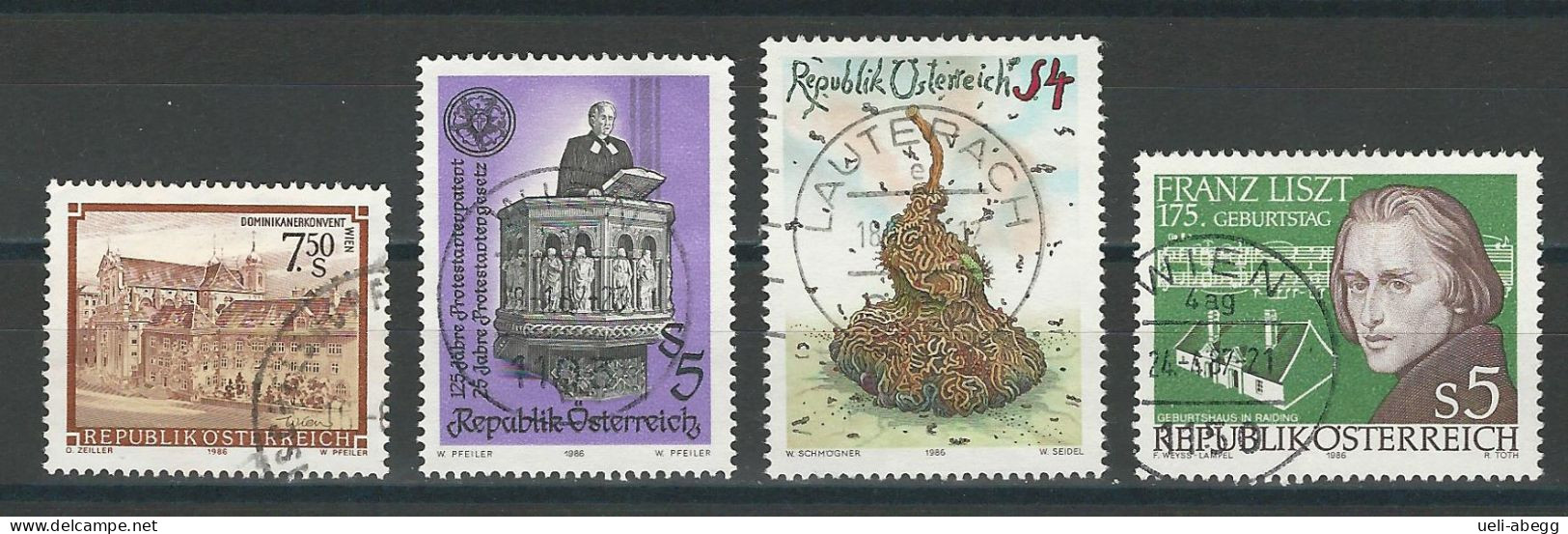 Österreich Mi 1863-66 O - Used Stamps