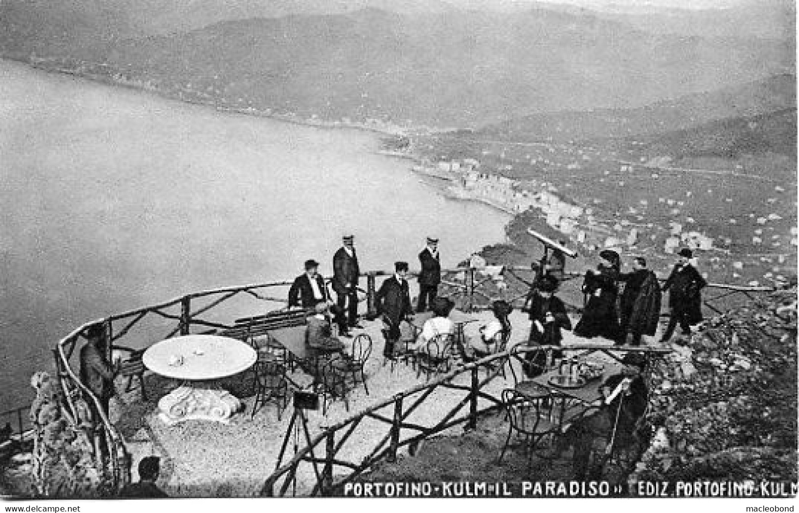 Portofino Kulm, Ruta (Genova) - Panorama Verso Genova Dal Paradiso - Genova (Genoa)