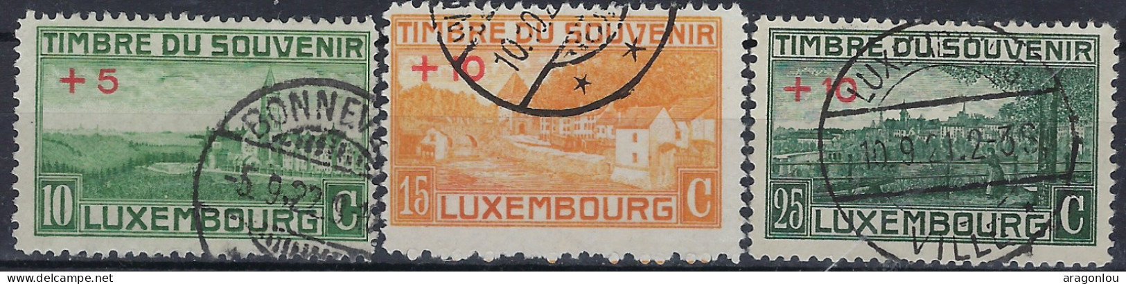Luxembourg - Luxemburg - Timbres  1921  1ière Guerre Mondiale   Série   ° - Autres & Non Classés
