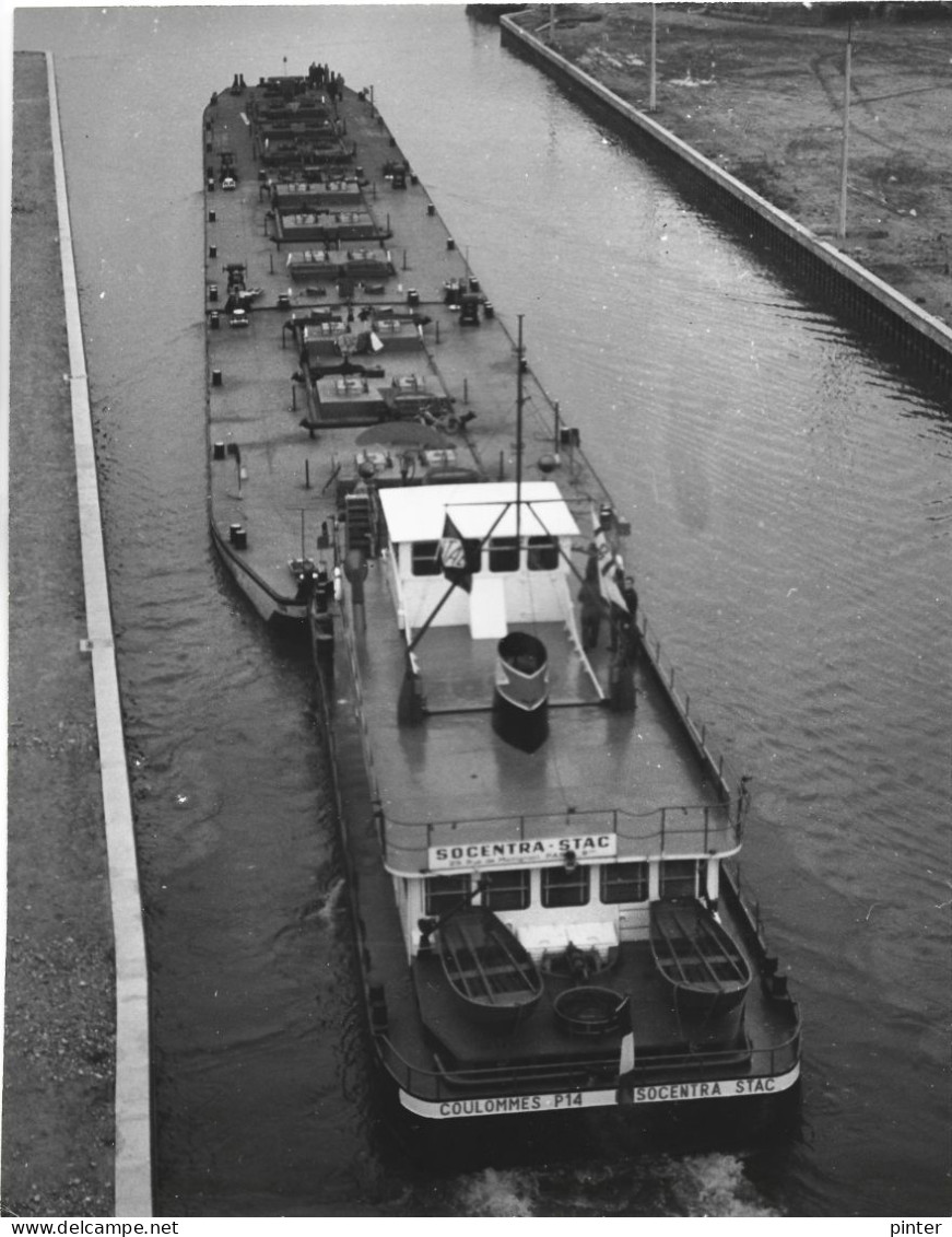 PENICHE - Pousseur Pétrolier "Coulommes" (Union Normande) - Chiatte, Barconi