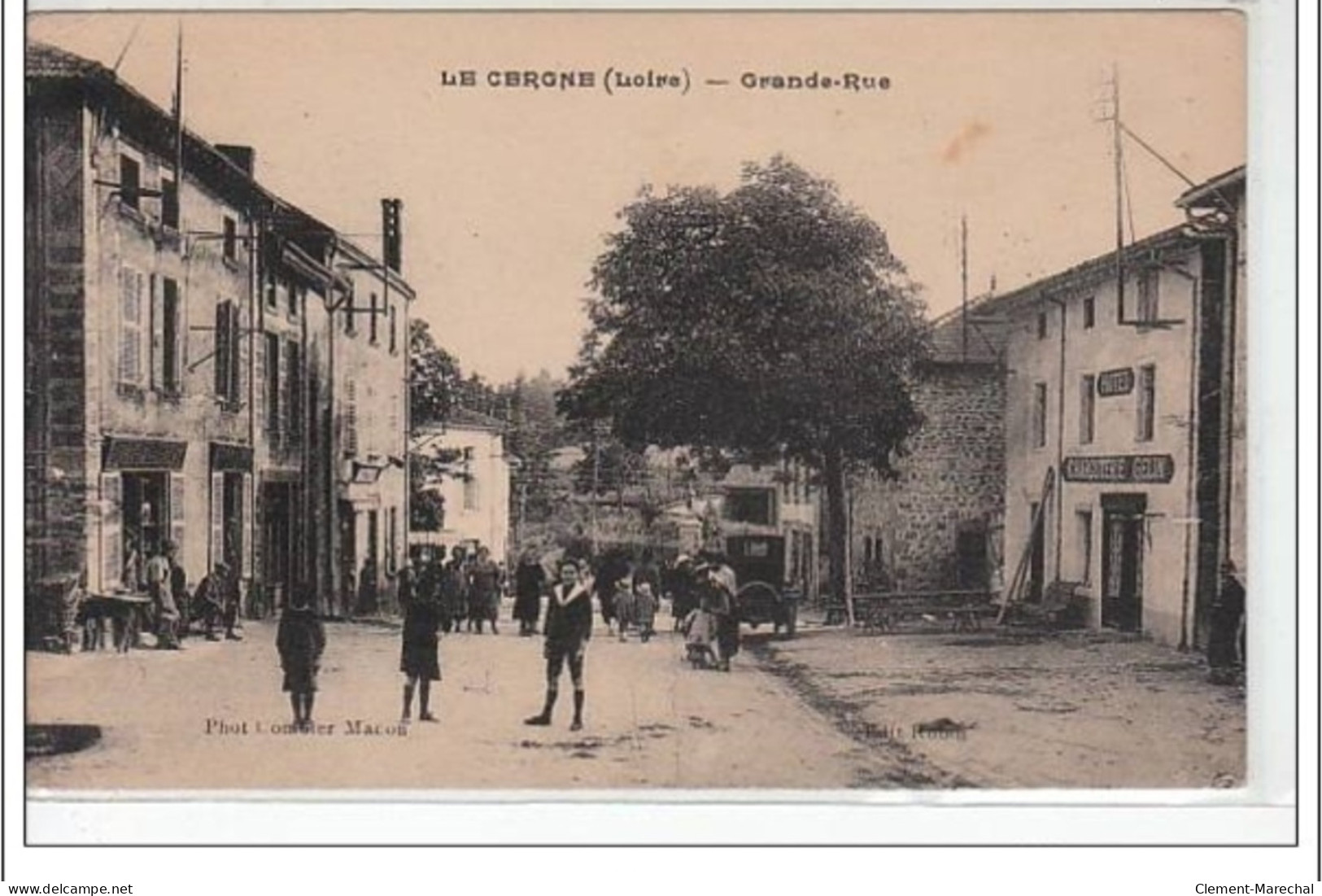 LE CERGNE - Grande Rue - Très Bon état - Other & Unclassified