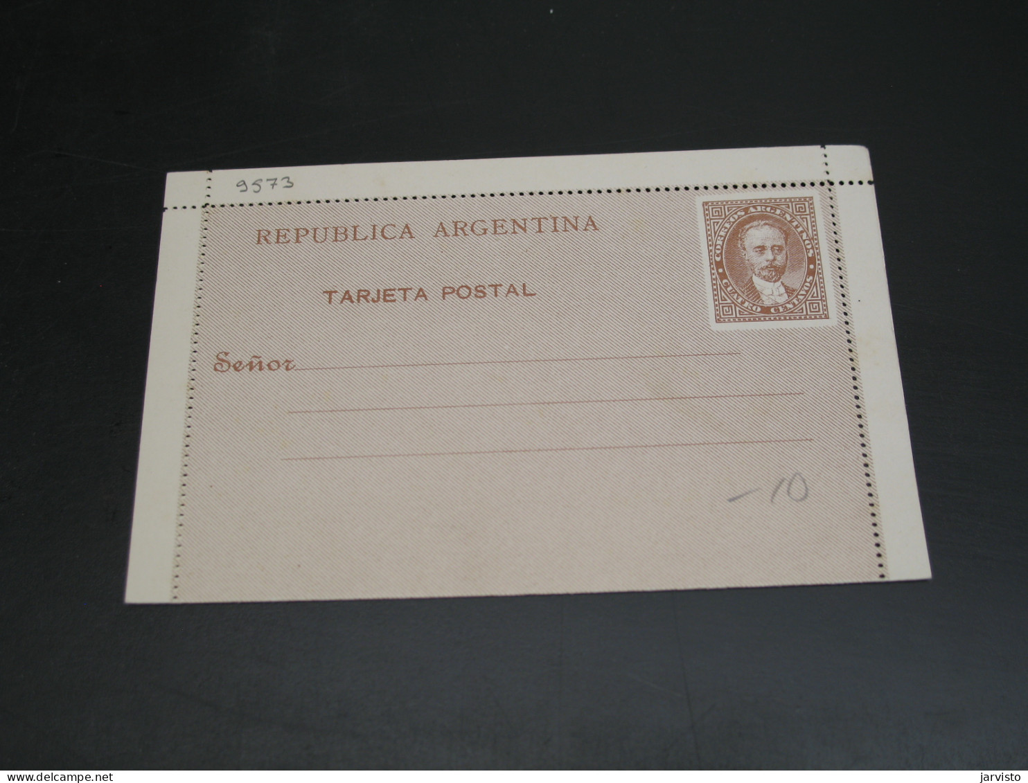 Argentina Mint Letter Card Rear Faults *9573 - Other & Unclassified