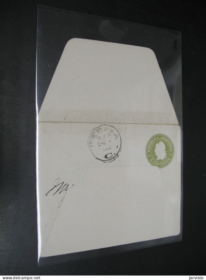 Argentina 1902 Picture Letter Card *9461 - Autres & Non Classés