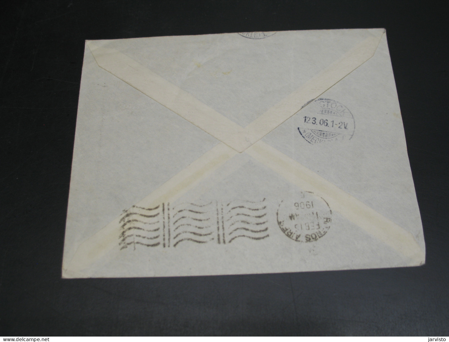 Argentina 1906 Stationery Cover To Germany Fold *9470 - Autres & Non Classés