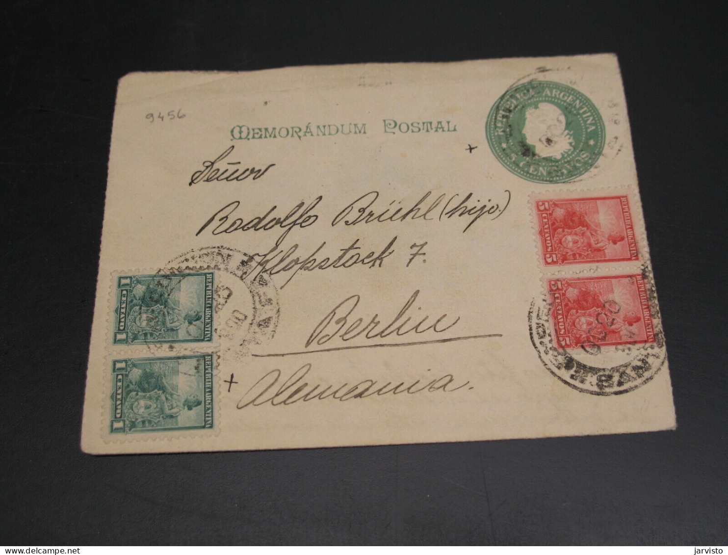 Argentina 1900 Part Picture Letter Card *9456 - Sonstige & Ohne Zuordnung