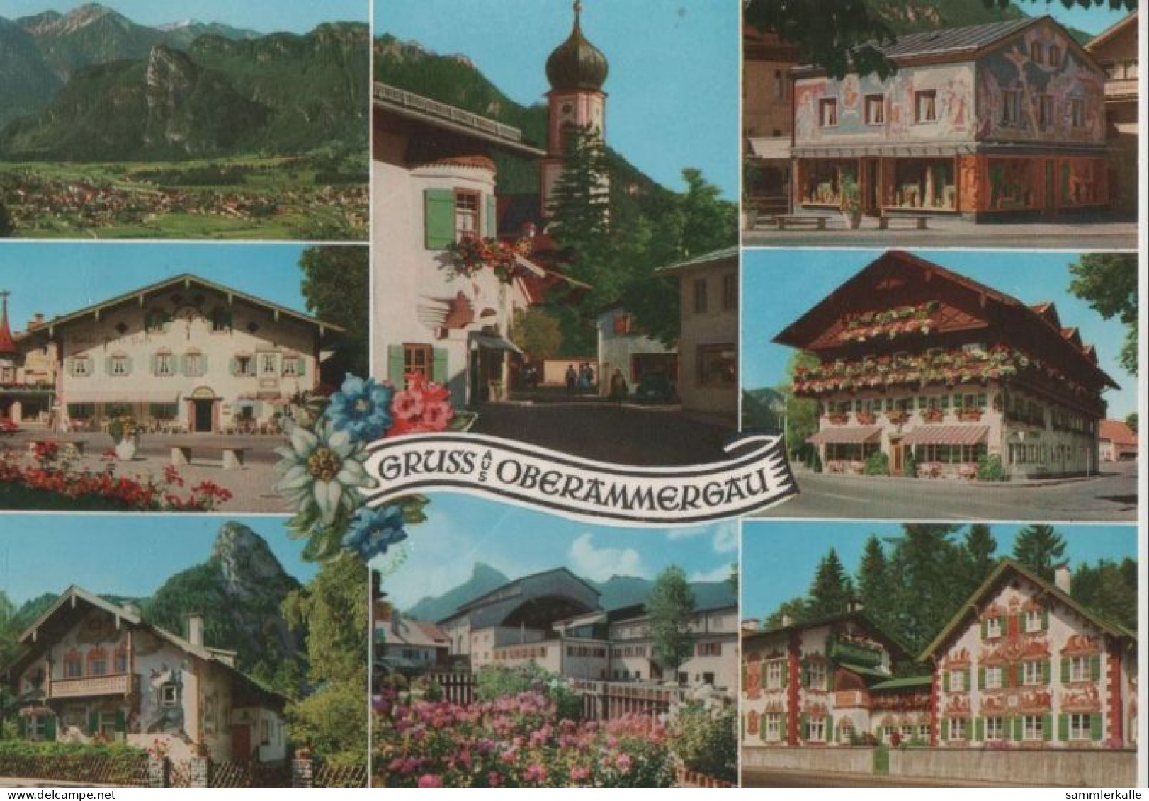 66439 - Oberammergau - 8 Teilbilder - Ca. 1975 - Oberammergau