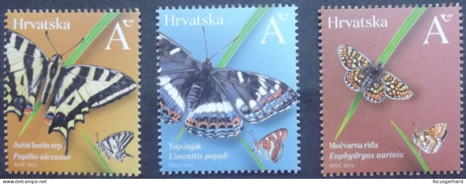 Kroatien    Schmetterlinge   2023     ** - Mariposas