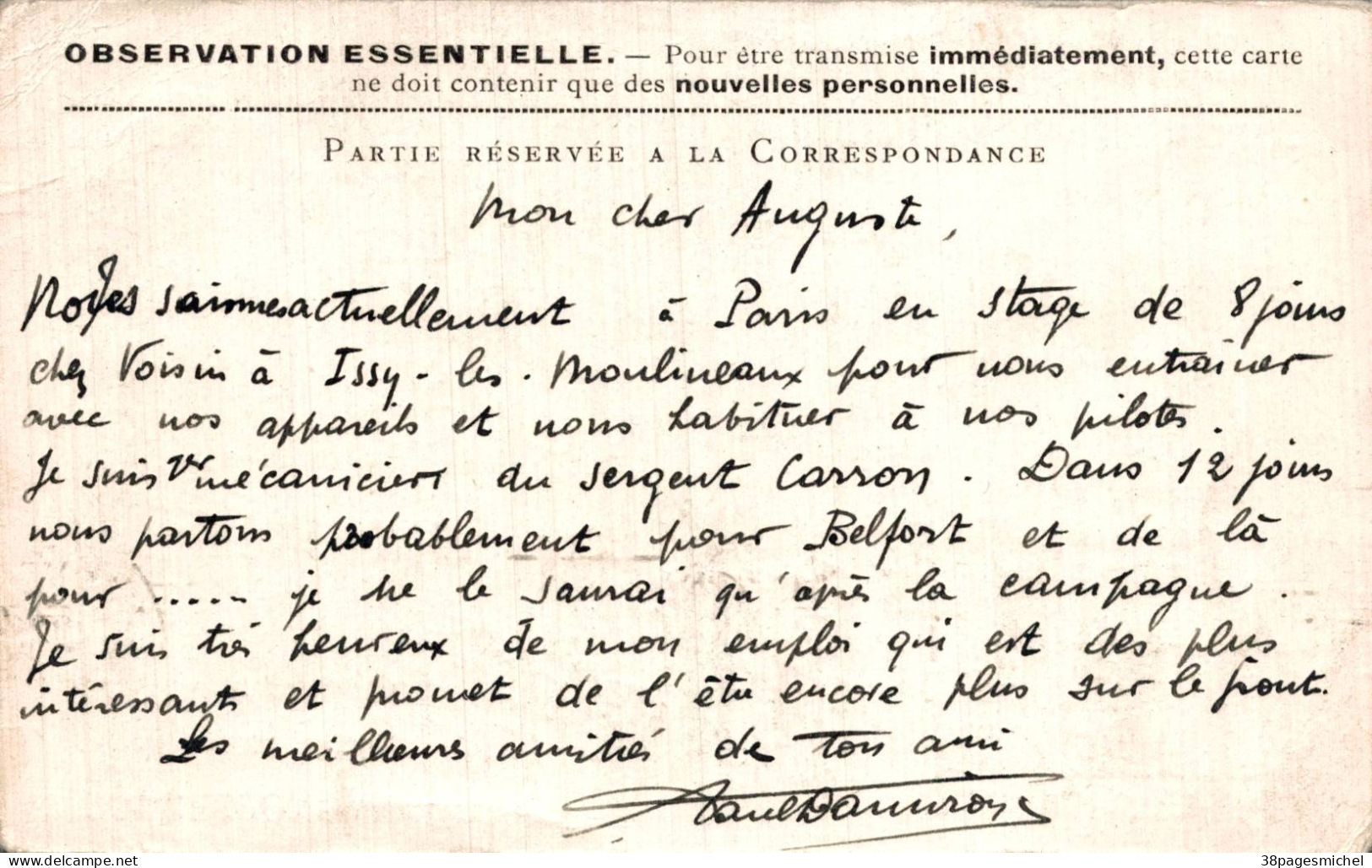 K2803 - Correspondance Des Armées De La République - Other & Unclassified