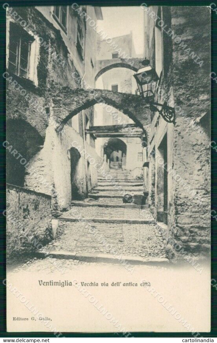 Imperia Ventimiglia Città Vecchia Cartolina MT3704 - Imperia