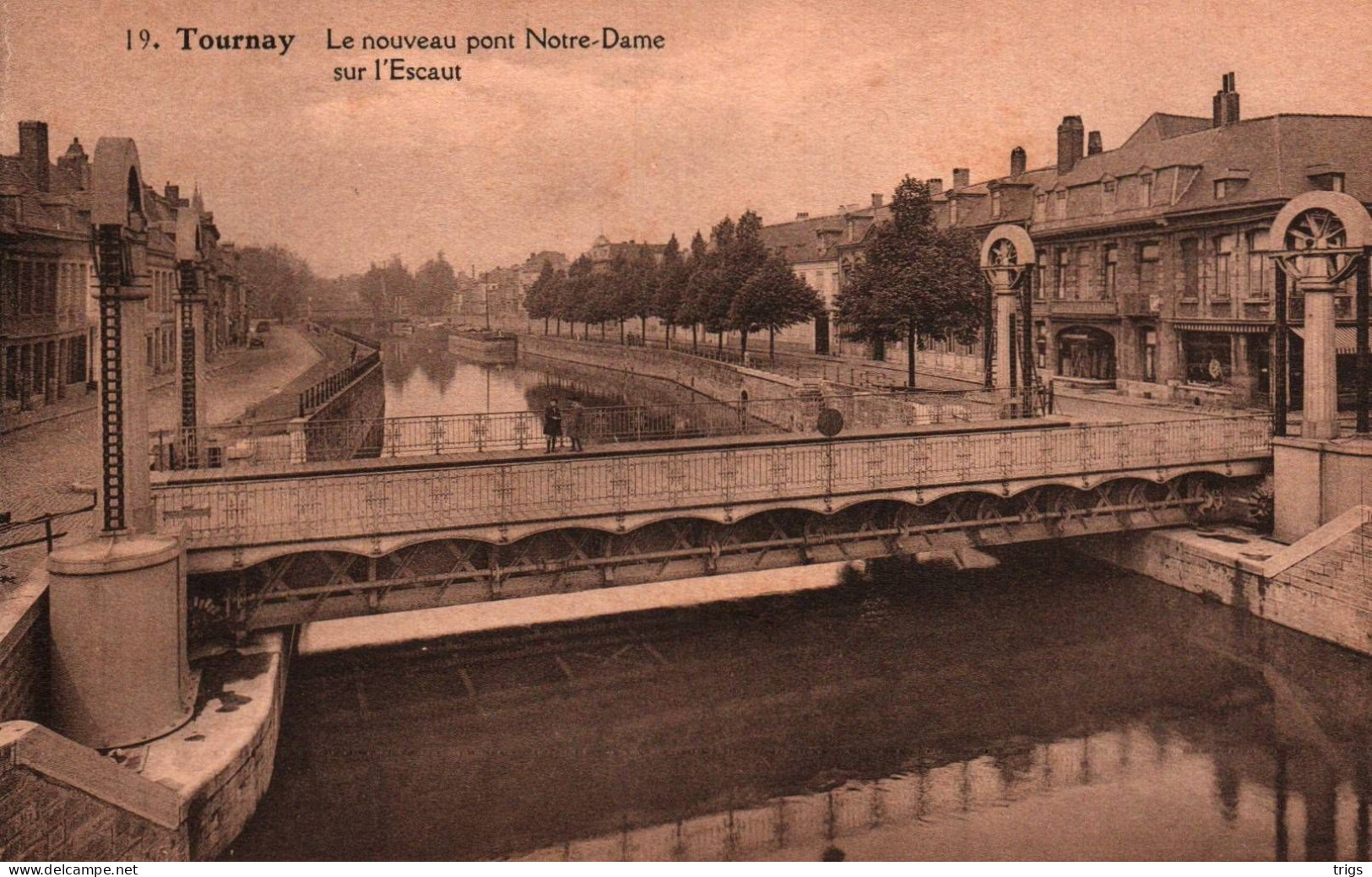 Tournay - Le Nouveau Pont Notre Dame Sur L'Escaut - Tournai