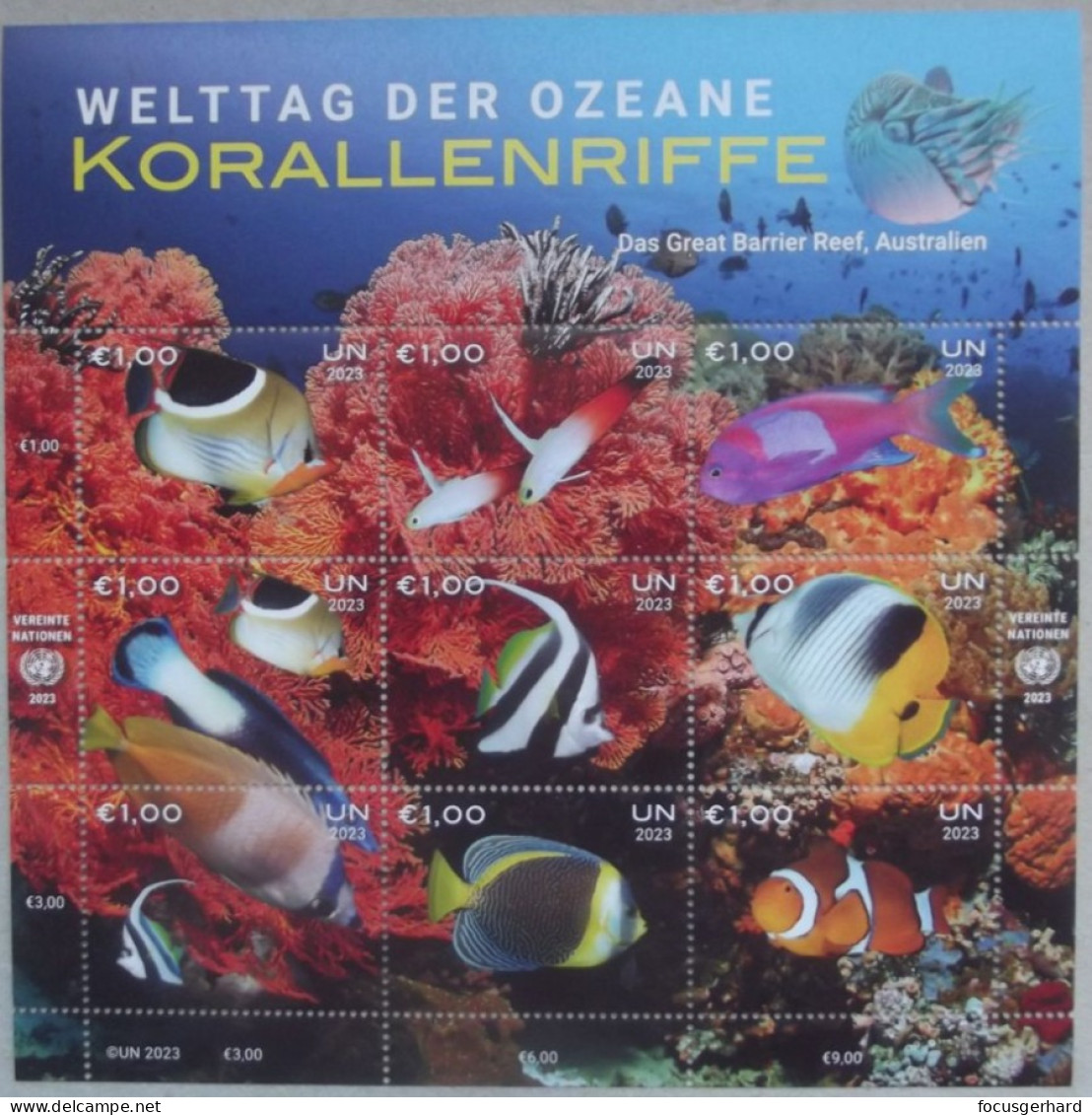 Uno Wien    Fische   2023  ** - Poissons