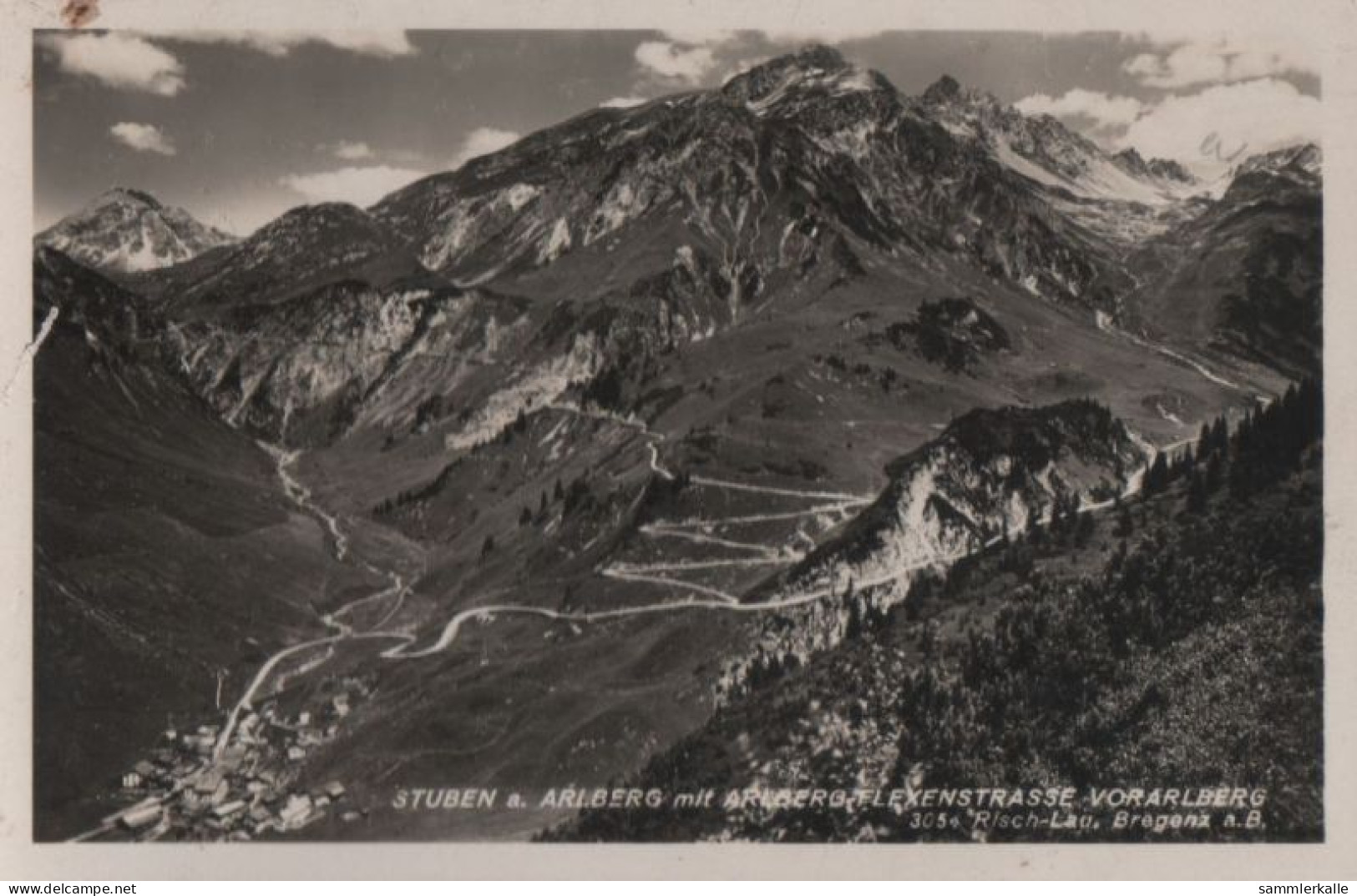 41726 - Österreich - Stuben - Arlberg-Flexenstrasse - Ca. 1950 - Stuben