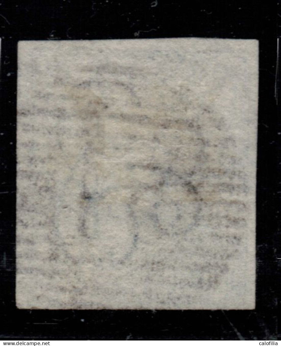 COB 7, Papier Mince, Un Voisin, Obliteration Centrale Droite Et Nette De GRAMMONT (P51) - 1851-1857 Medaillons (6/8)