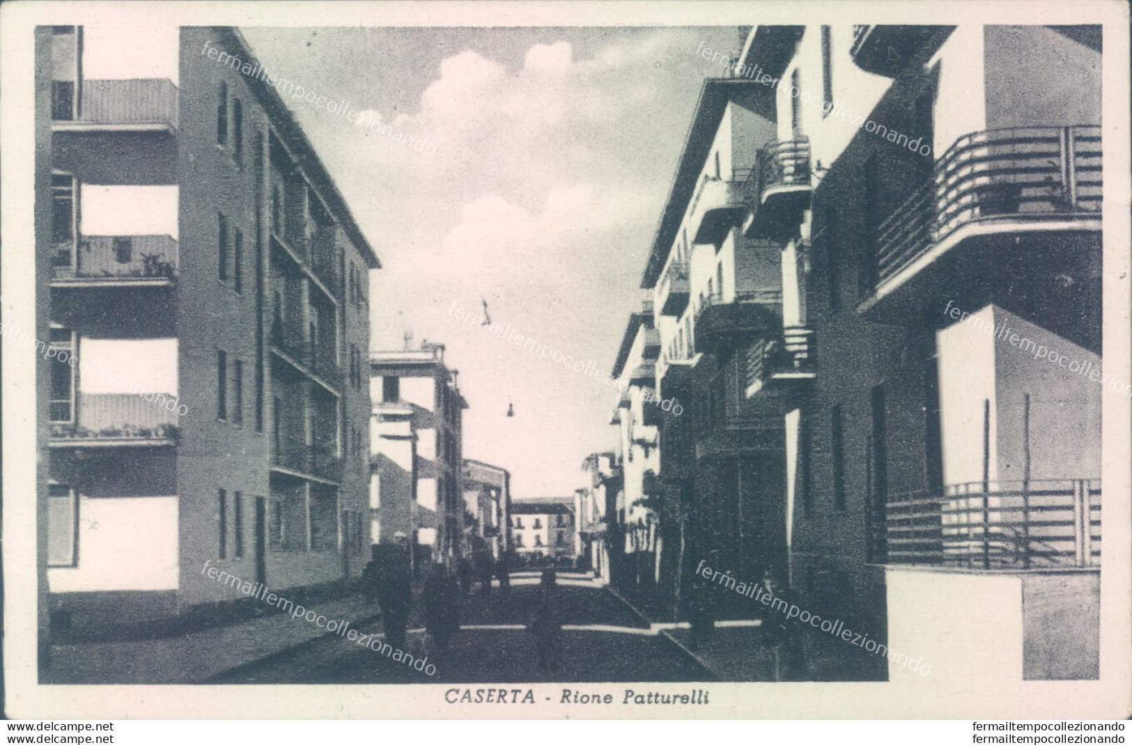 Aa34 Cartolina Caserta Citta' Rione Patturelli - Caserta