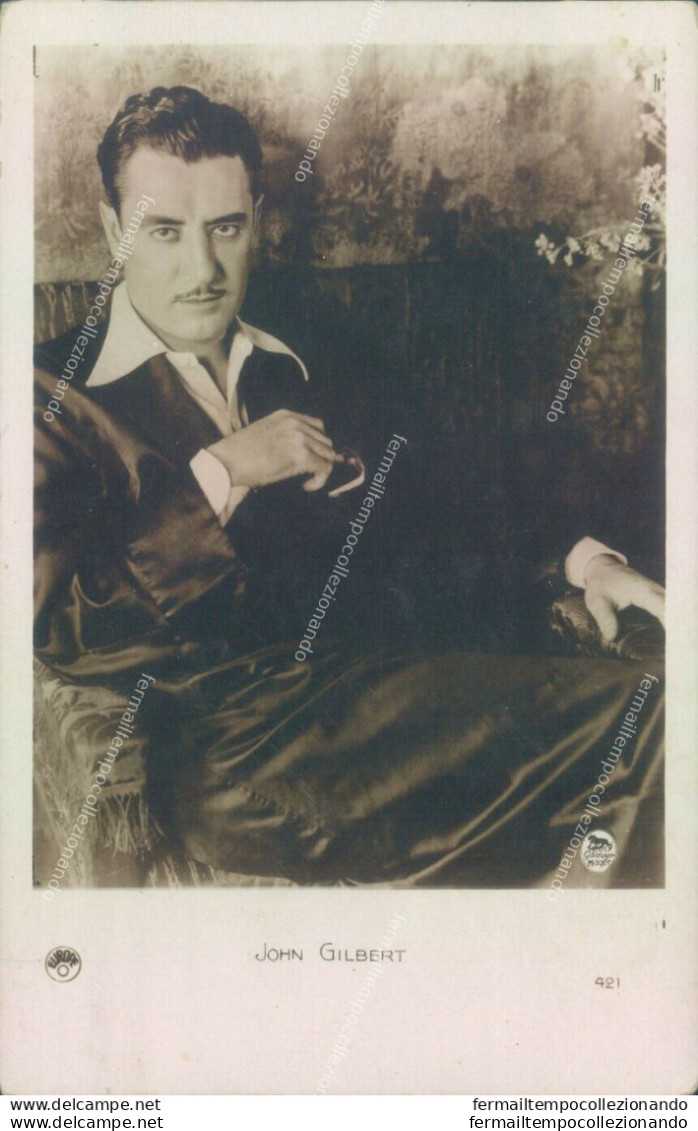 Aa525 Cartolina Postcard Personaggi Famosi Star Actor Attore John Gilbert - Entertainers