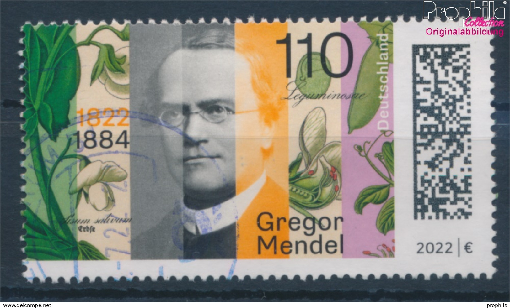 BRD 3699 (kompl.Ausg.) Gestempelt 2022 Gregor Mendel (10351903 - Oblitérés