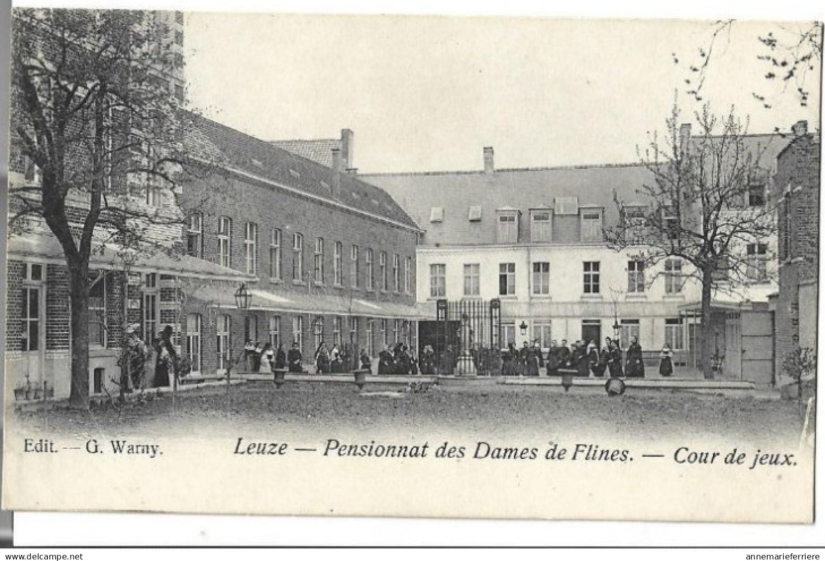 Leuze - Pensionnat Des Dames De Flines Cour De Jeux - Leuze-en-Hainaut