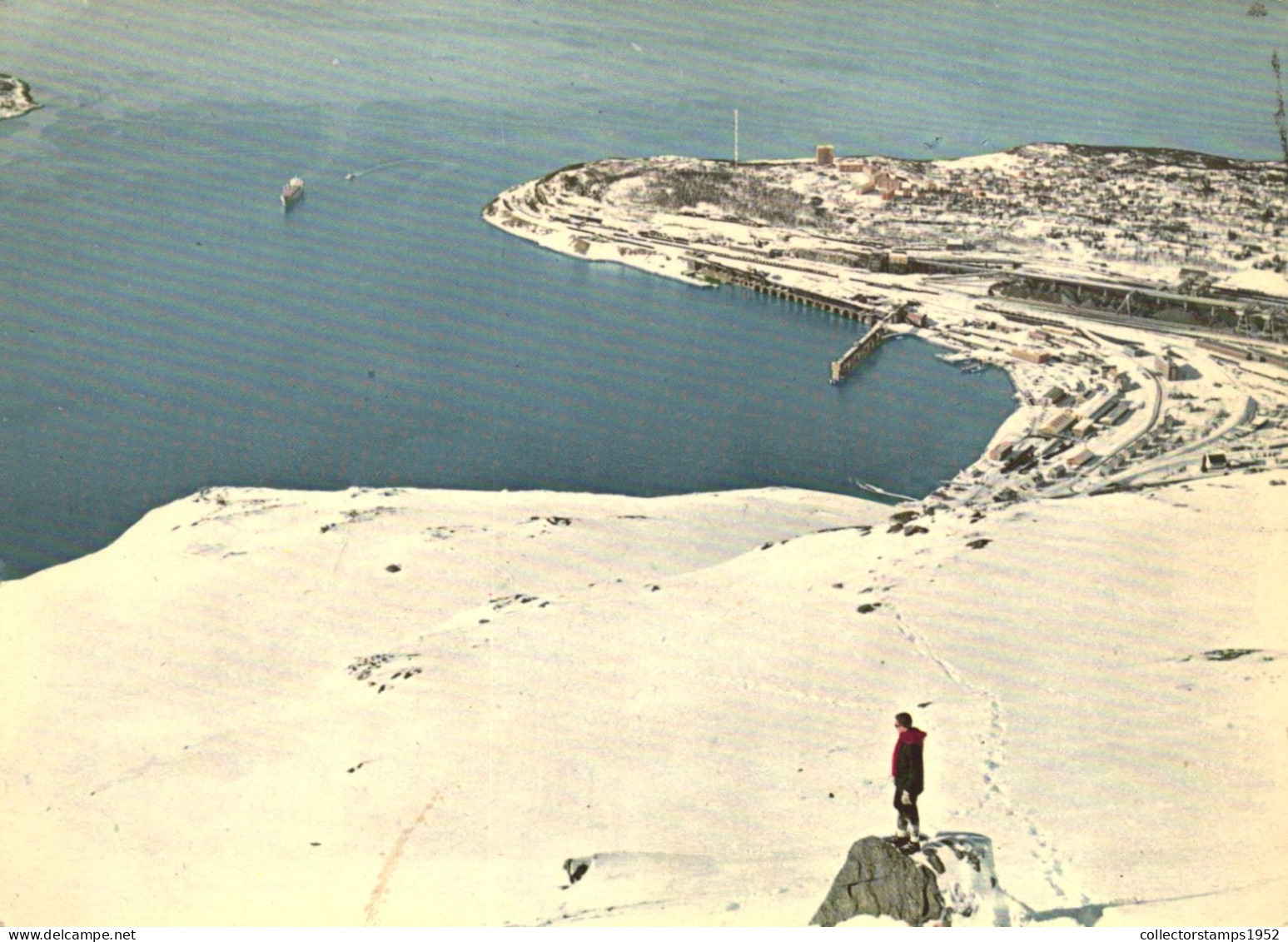 NARVIK, HARBOUR, ARCHITECTURE, SHIP, NORWAY, POSTCARD - Norvège