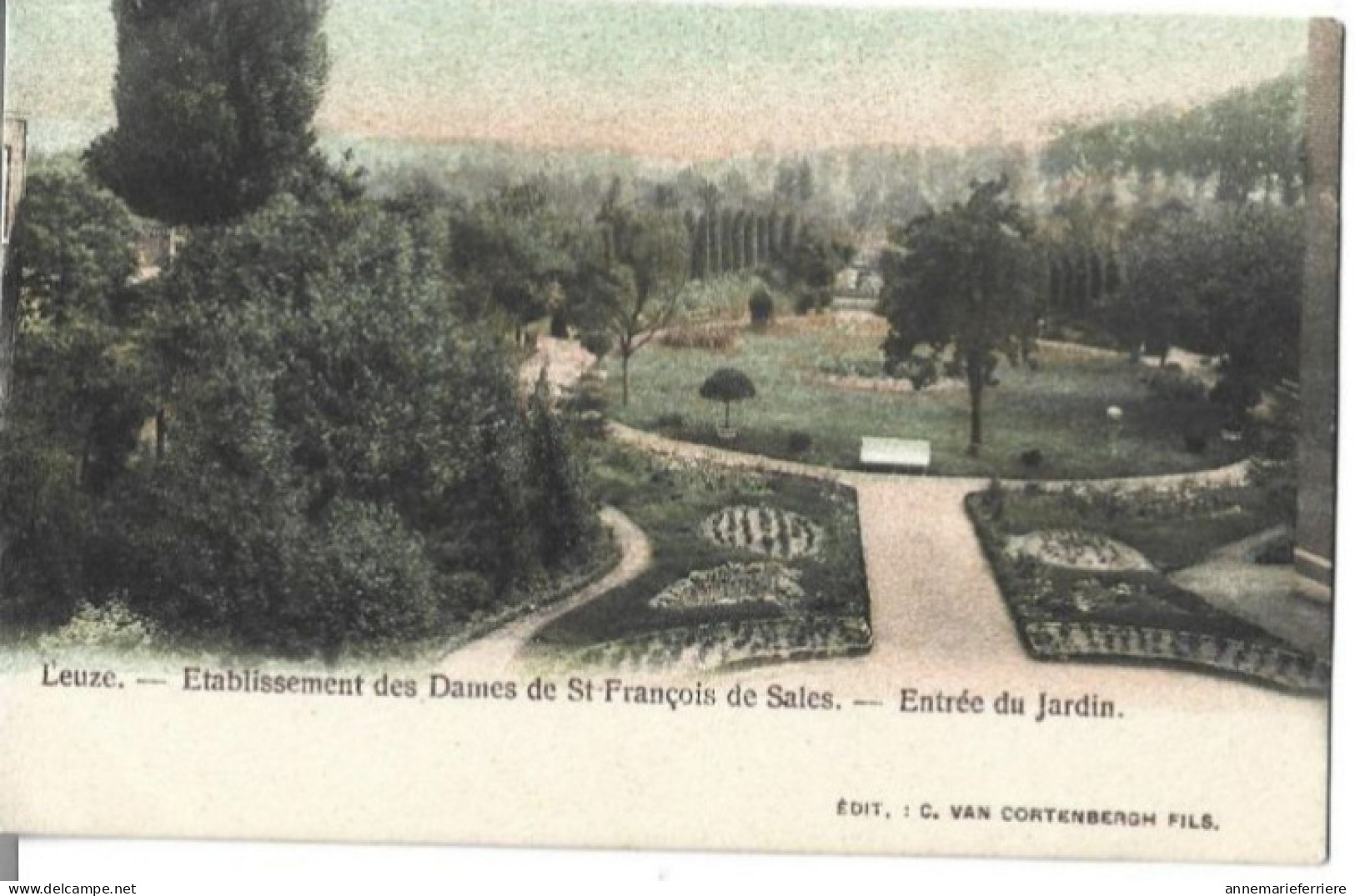 Leuze - Etablissement Des Dames De St François De Sales Entrée Du Jardin - Leuze-en-Hainaut