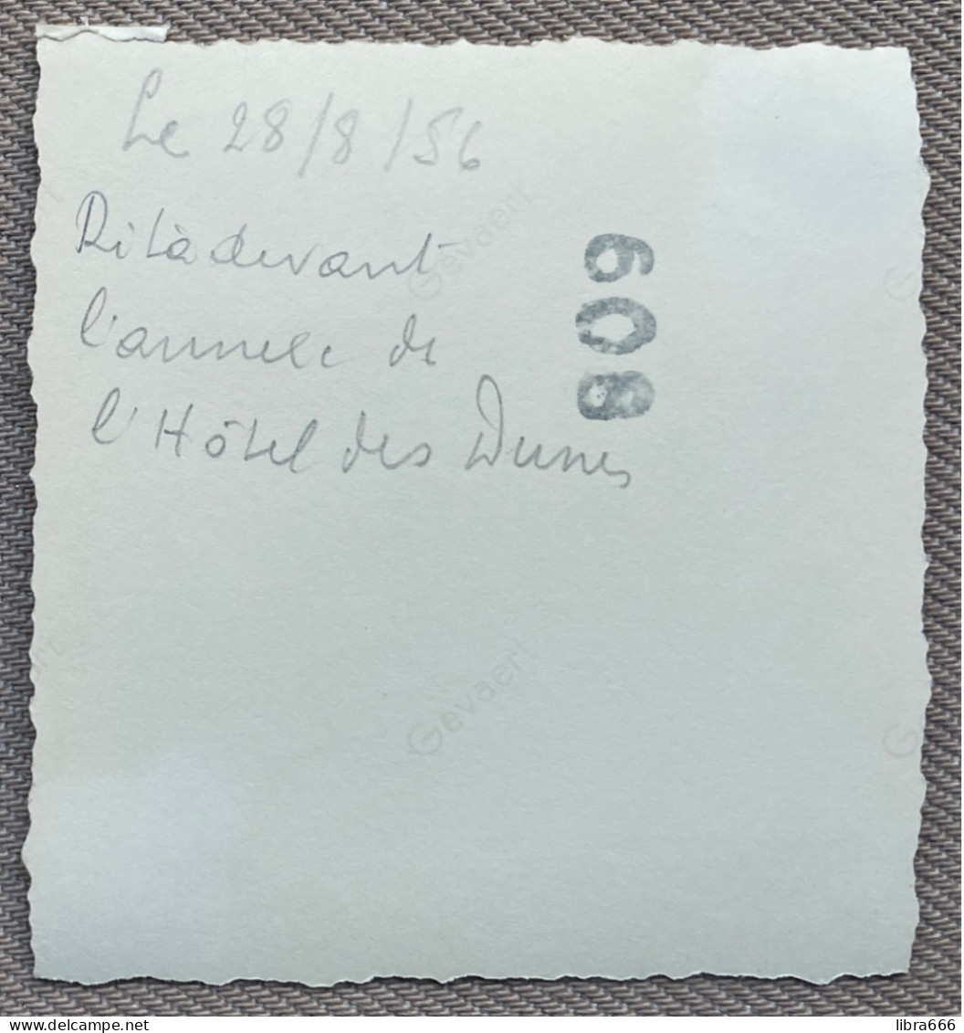 1956 - Photo Originale - BEG MEIL (France) Grand Hôtel Des Dunes - 6,5 X 6 Cm. - Places