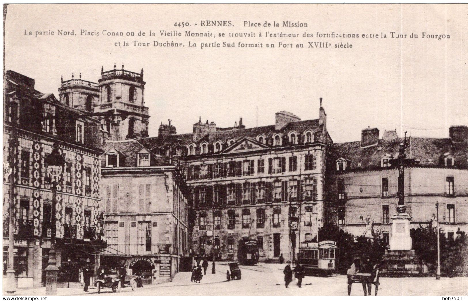 RENNES , Place De La Mission - Rennes