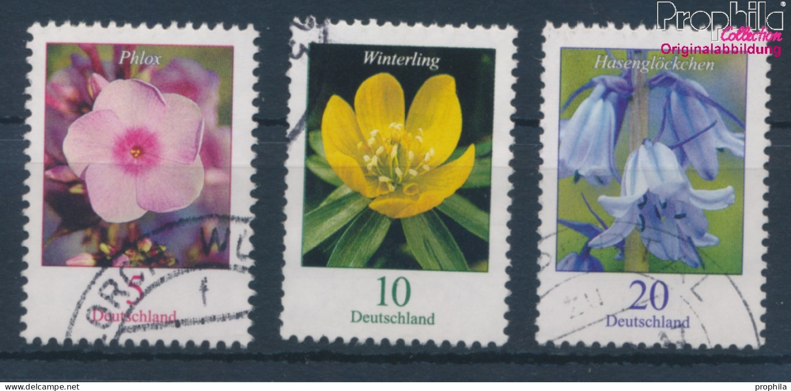 BRD 3296,3314-3315 (kompl.Ausg.) Gestempelt 2017 Blumen (10352082 - Used Stamps