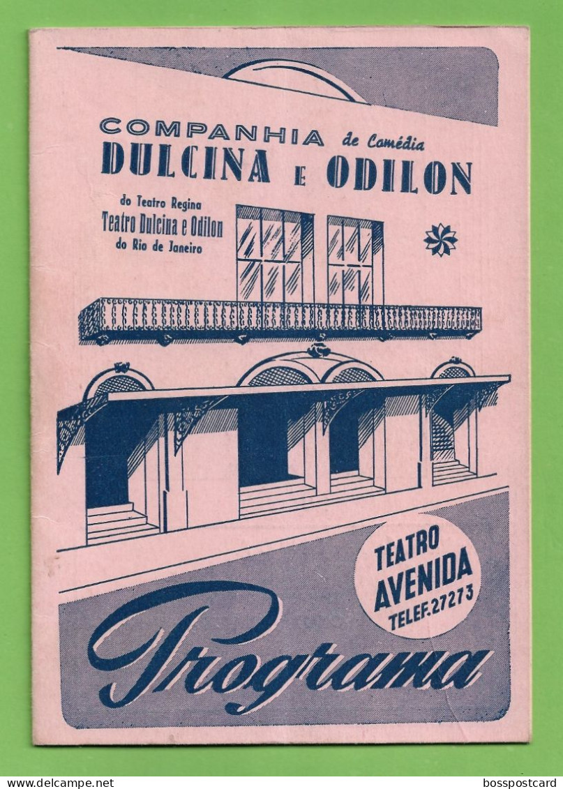 Lisboa - Teatro - Revista - Cinema - Actor - Actriz - Música - Portugal - Programme