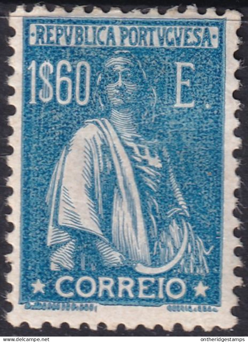 Portugal 1924 Sc 298N Mundifil 291 MH* - Ungebraucht