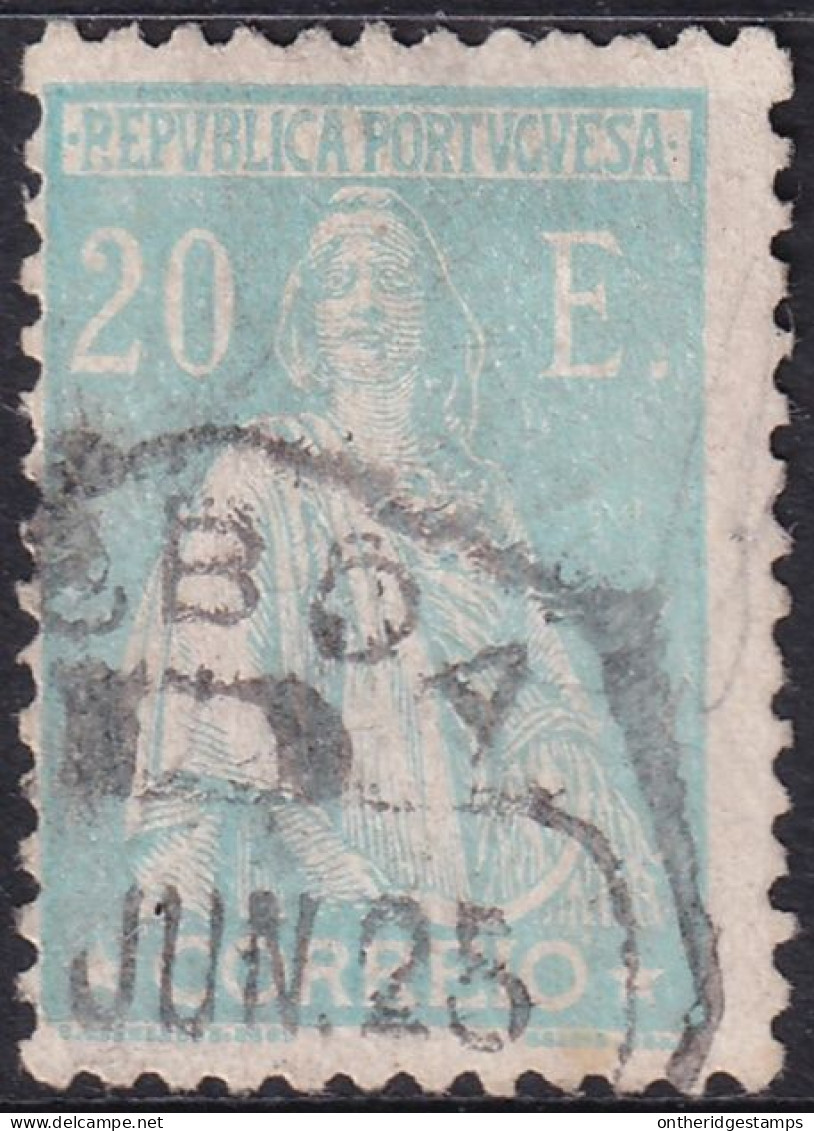 Portugal 1924 Sc 298U Mundifil 298 Used Lisboa Cancel - Usati