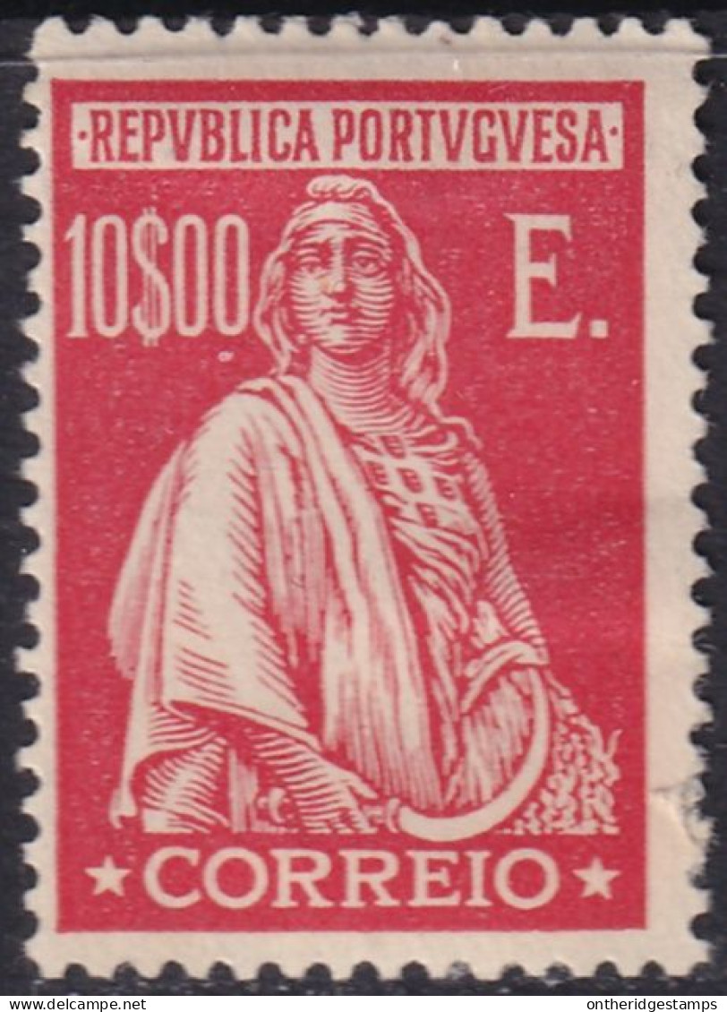 Portugal 1926 Sc 421 Mundifil 419 MH* Paper Adhesion On Gum - Nuevos