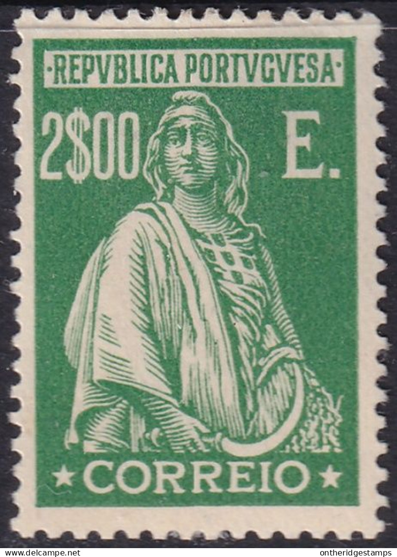 Portugal 1926 Sc 417 Mundifil 415 MH* Paper Adhesion On Gum - Neufs