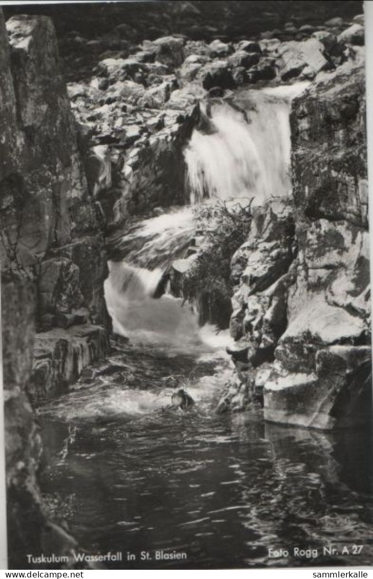 58087 - Sankt Blasien - Tuskulum Wasserfall - 1970 - St. Blasien