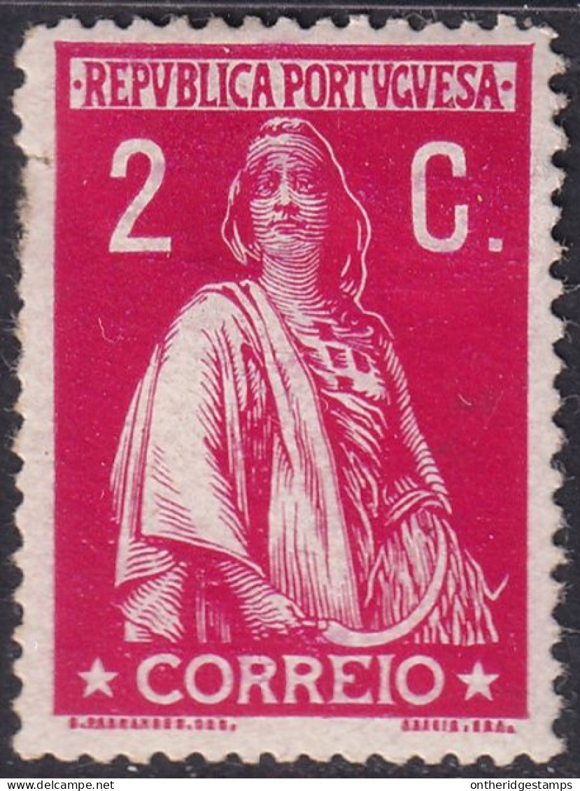 Portugal 1912 Sc 211 Mundifil 210 MH* - Unused Stamps