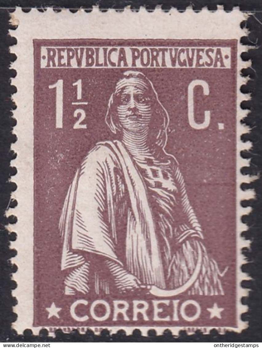 Portugal 1912 Sc 210 Mundifil 209 MH* Disturbed Gum - Neufs