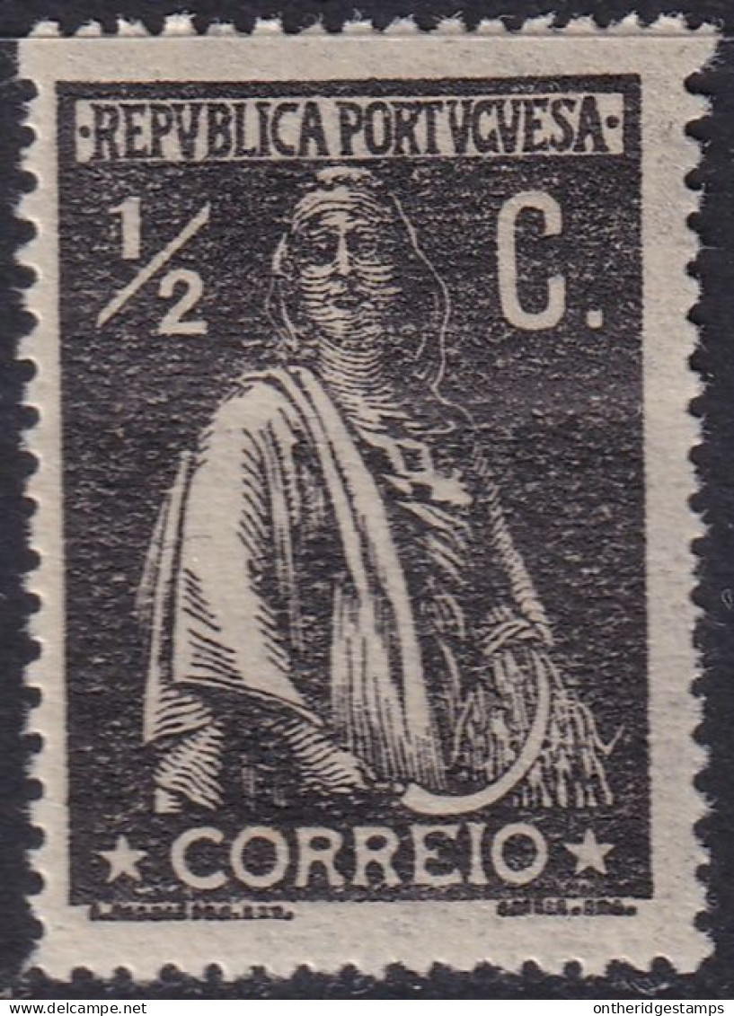 Portugal 1912 Sc 208 Mundifil 207 MH* - Unused Stamps