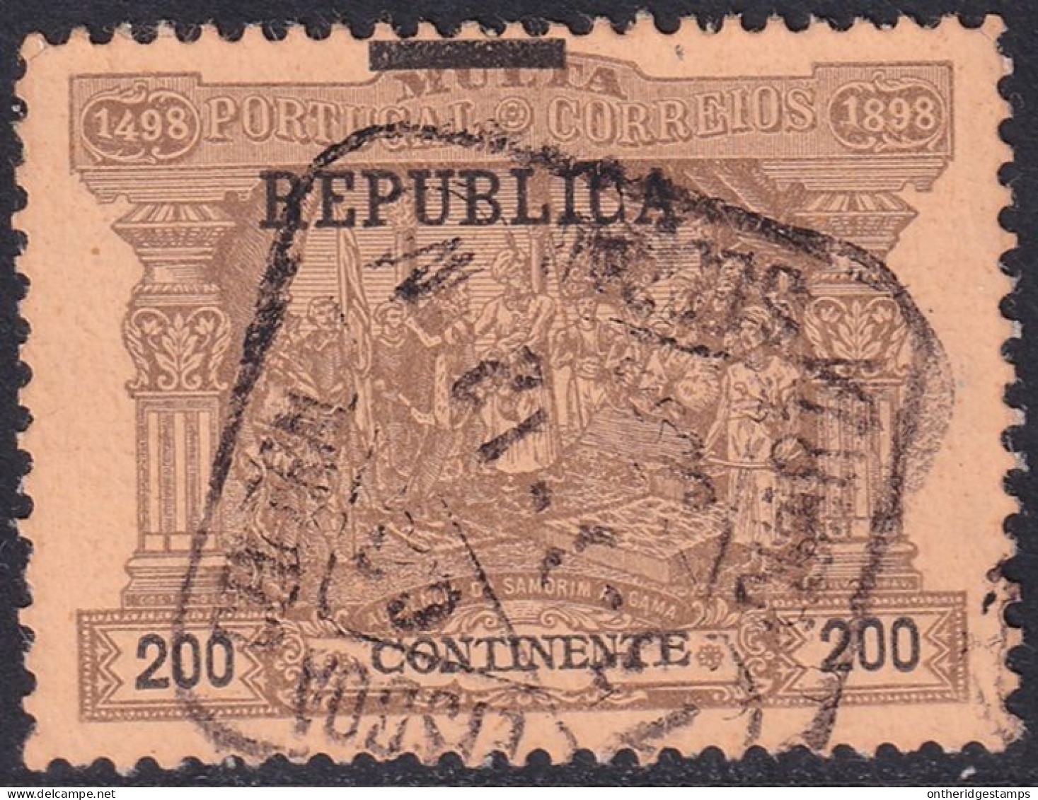 Portugal 1911 Sc 196 Mundifil 195 Used Lisboa Cancel - Usati