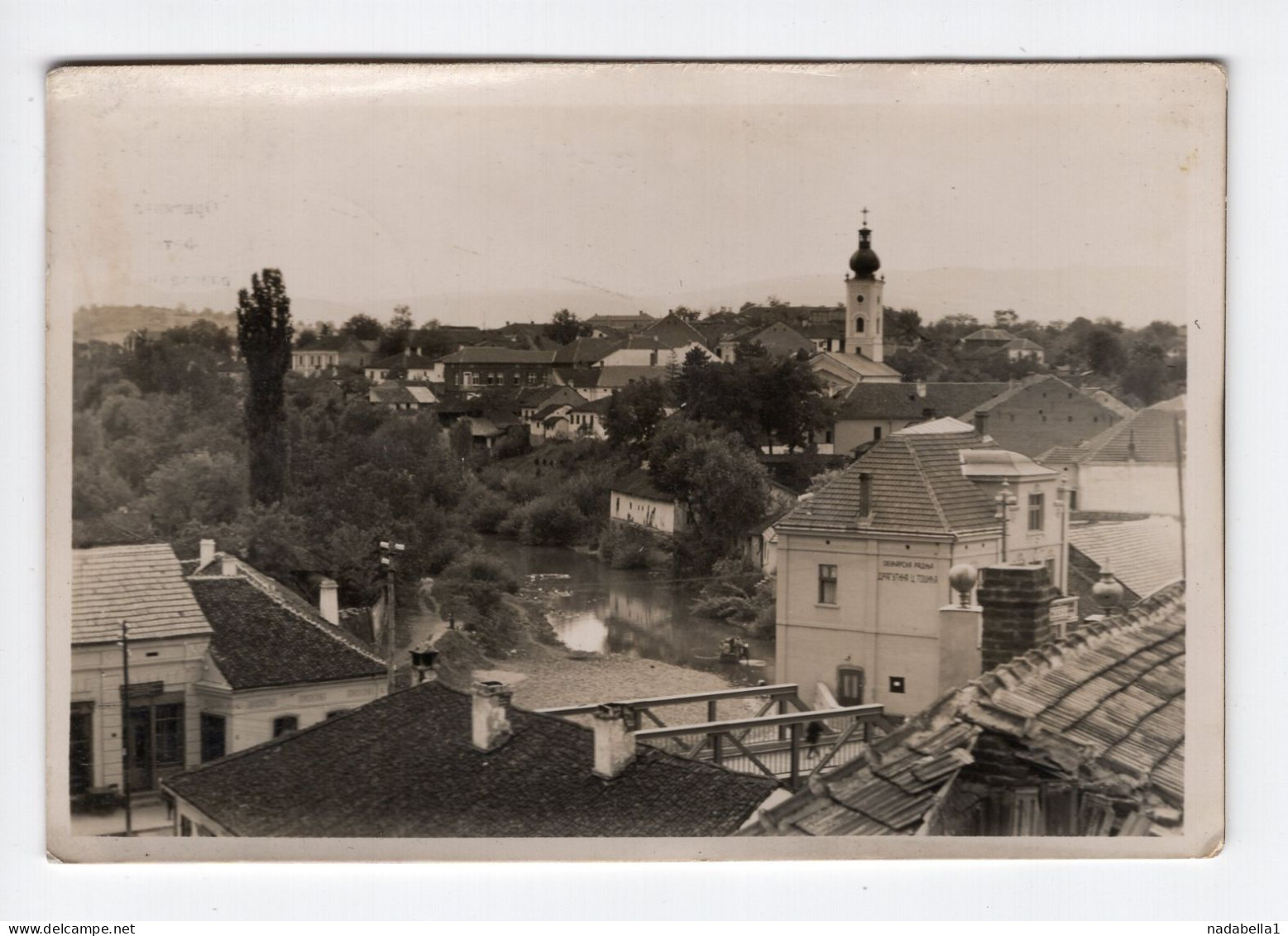 1956.YUGOSLAVIA,SERBIA,KNJAZEVAC,TPO 54 PRAHOVO-NIS,POSTCARD,USED TO BELGRADE - Jugoslawien