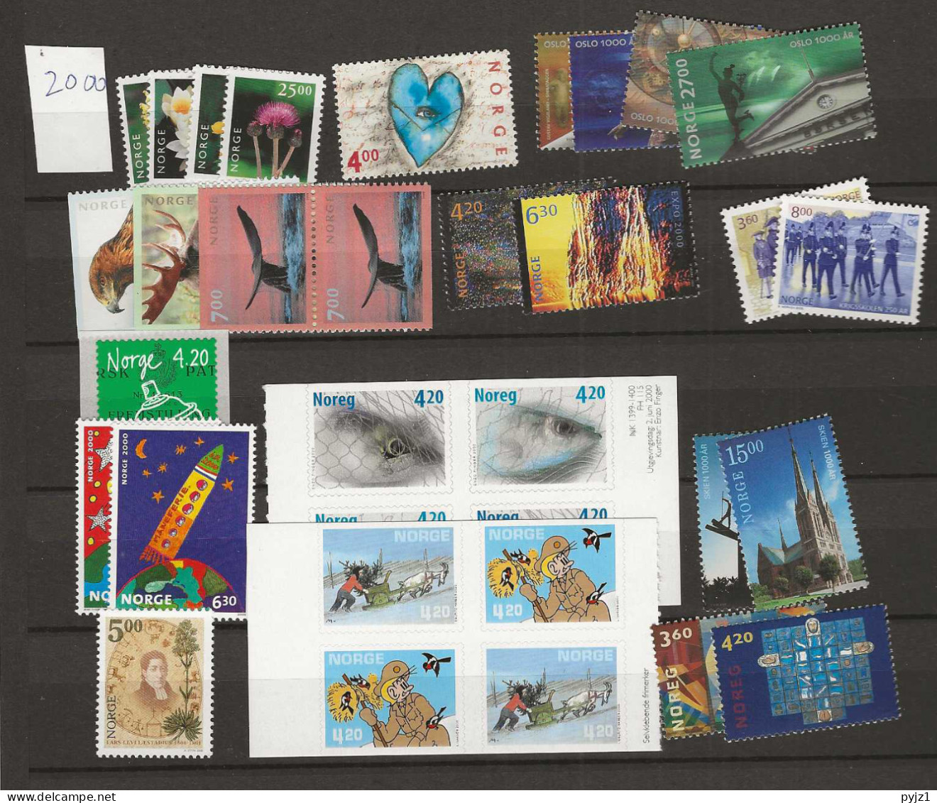 2000 MNH Norway, Year Collection Postfris** - Años Completos