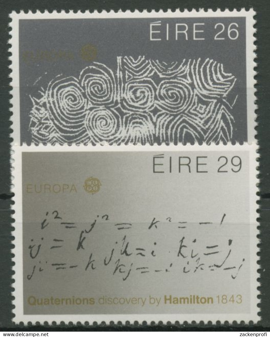 Irland 1983 Europa CEPT Werke Des Menschlichen Gistes 508/09 Postfrisch - Unused Stamps