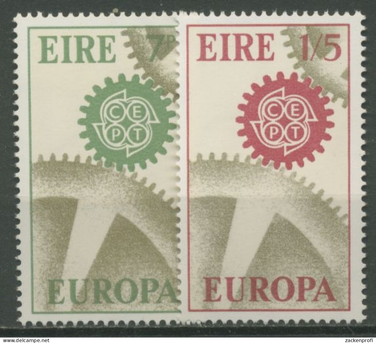 Irland 1967 Europa CEPT 192/93 Postfrisch - Nuovi