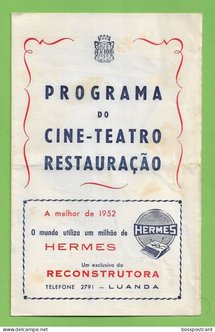 Luanda - Teatro - Revista - Cinema - Actor - Actriz - Música - Portugal - Angola - Programs