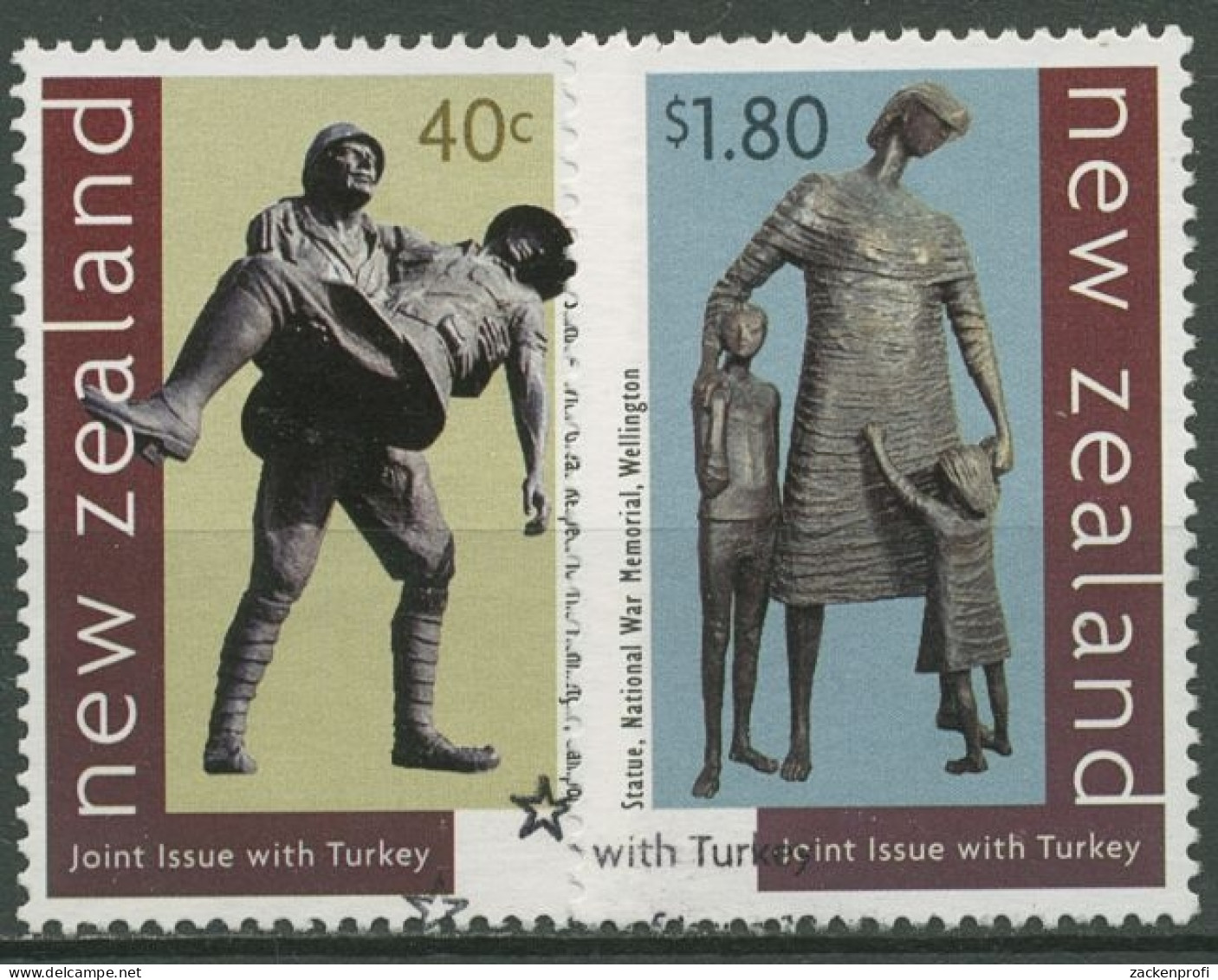 Neuseeland 1998 Gedenken An Den Kampf Um Die Dardanellen 1665/66 Gestempelt - Used Stamps