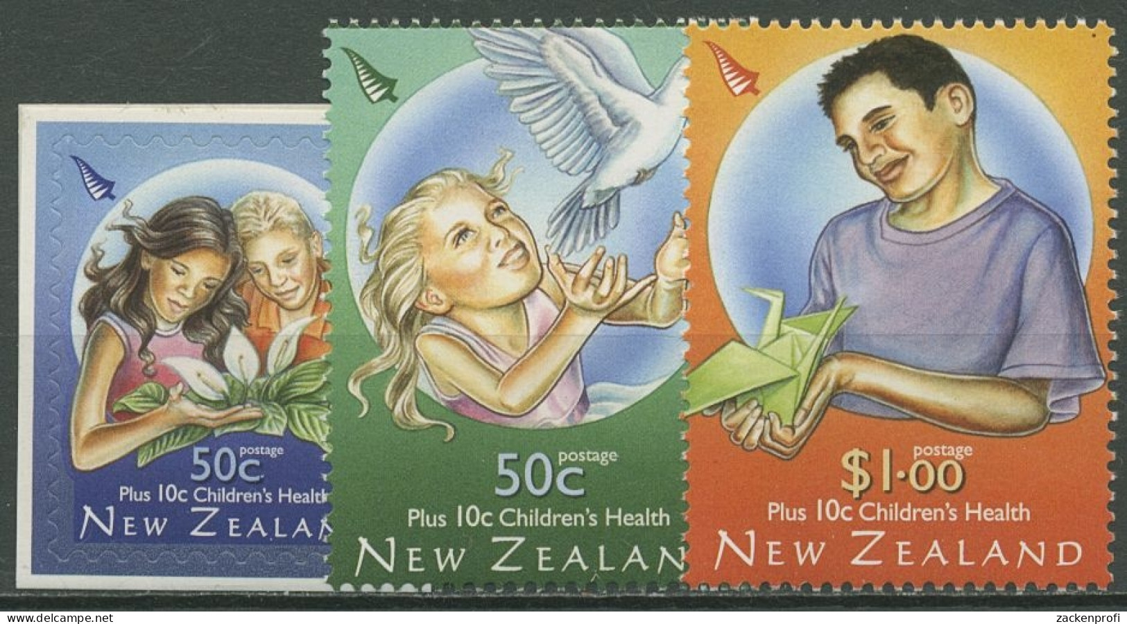 Neuseeland 2007 Kinderhilfe Friedvolle Welt 2451/53 Postfrisch - Ungebraucht