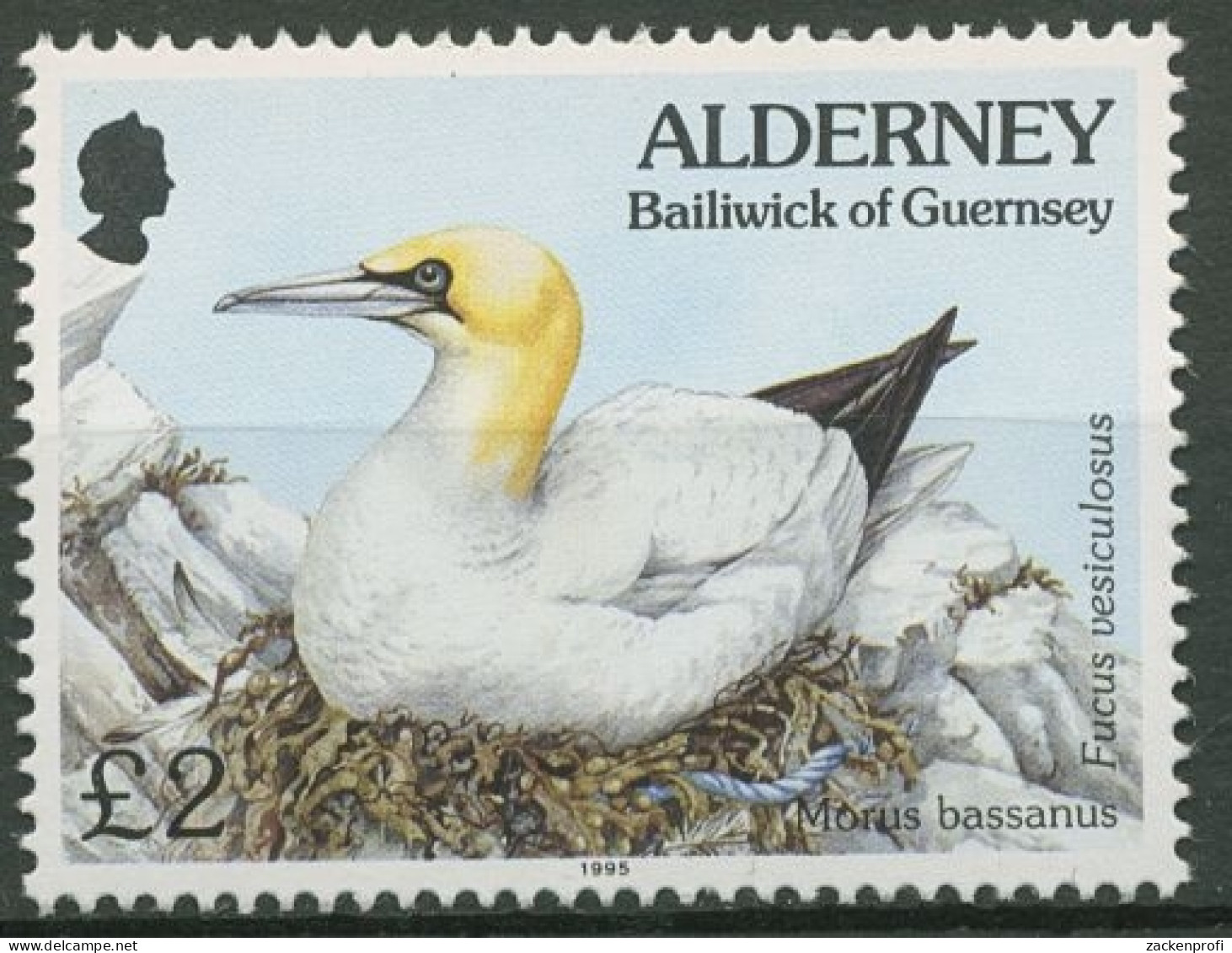 Alderney 1995 Natur Tiere Vögel Basstölpel 82 Postfrisch - Alderney