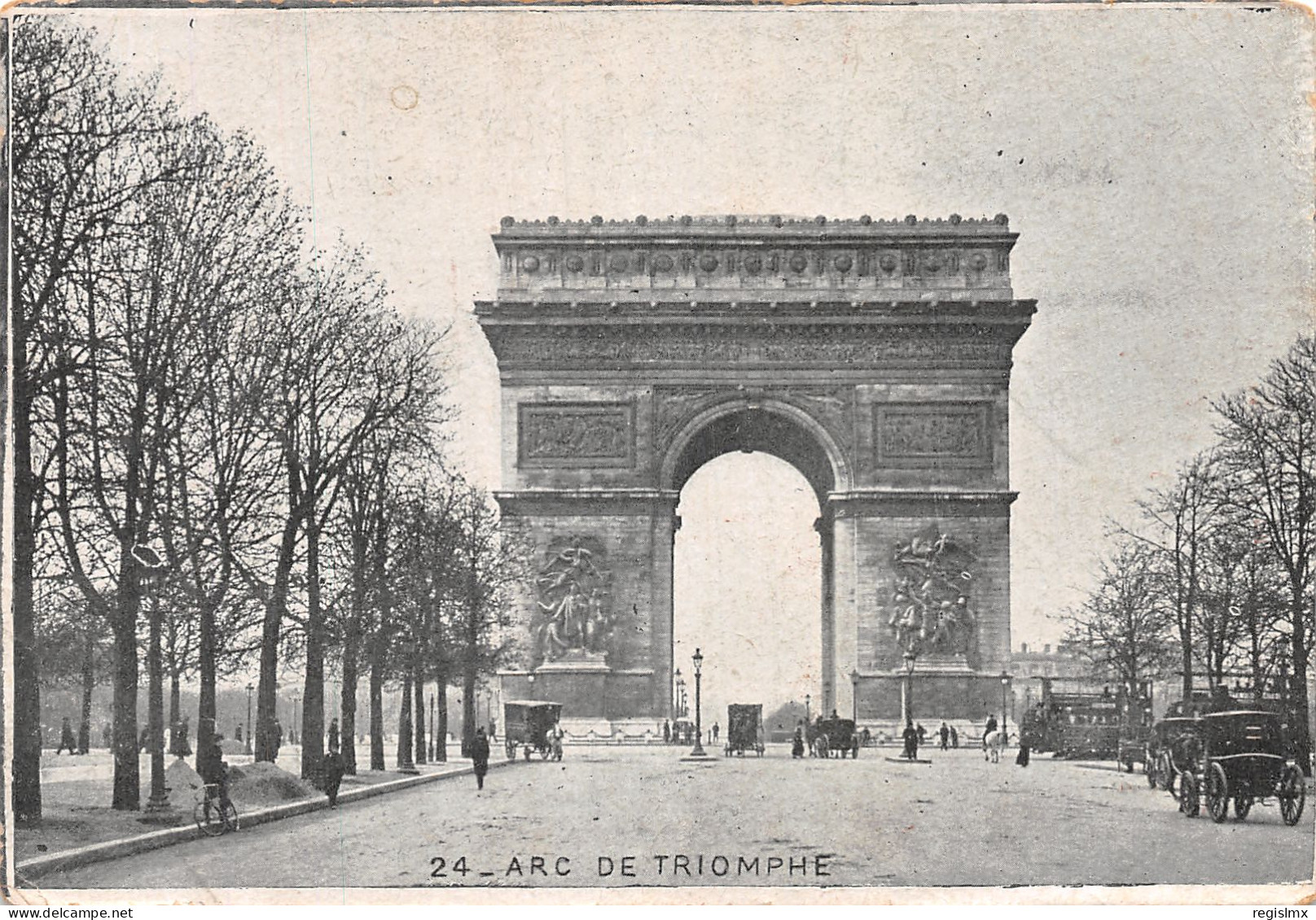75-PARIS ARC DE TRIOMPHE-N°T1126-D/0305 - Arc De Triomphe