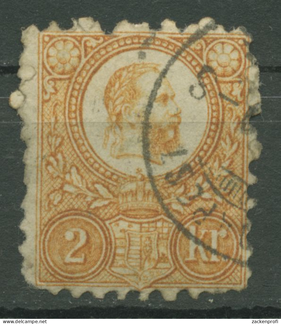 Ungarn 1871 König Franz Josef 8 A Gestempelt - Used Stamps